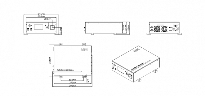 Волоконный лазер Rainbow 1550 Dichro
