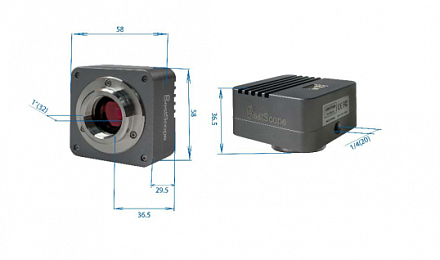 Промышленные цифровые камеры для микроскопов USB 2 (C-mount)